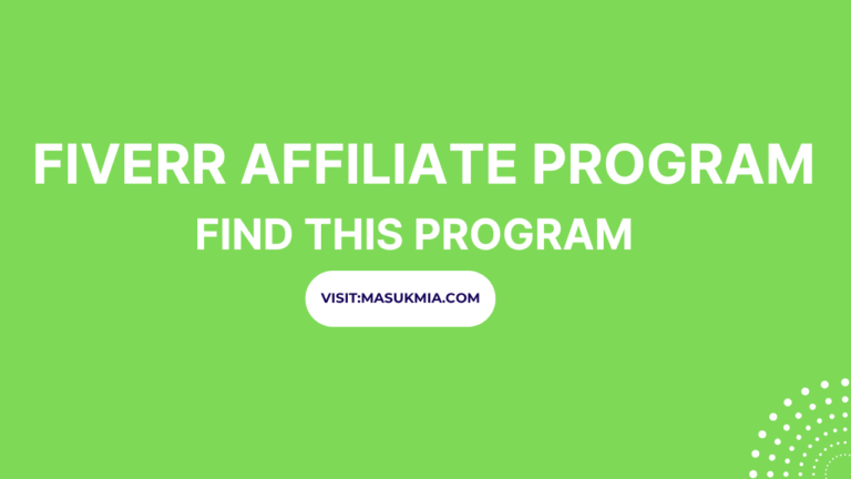 fiverr affiliate program